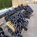 China Painted Black Stud Link Anchor Chain